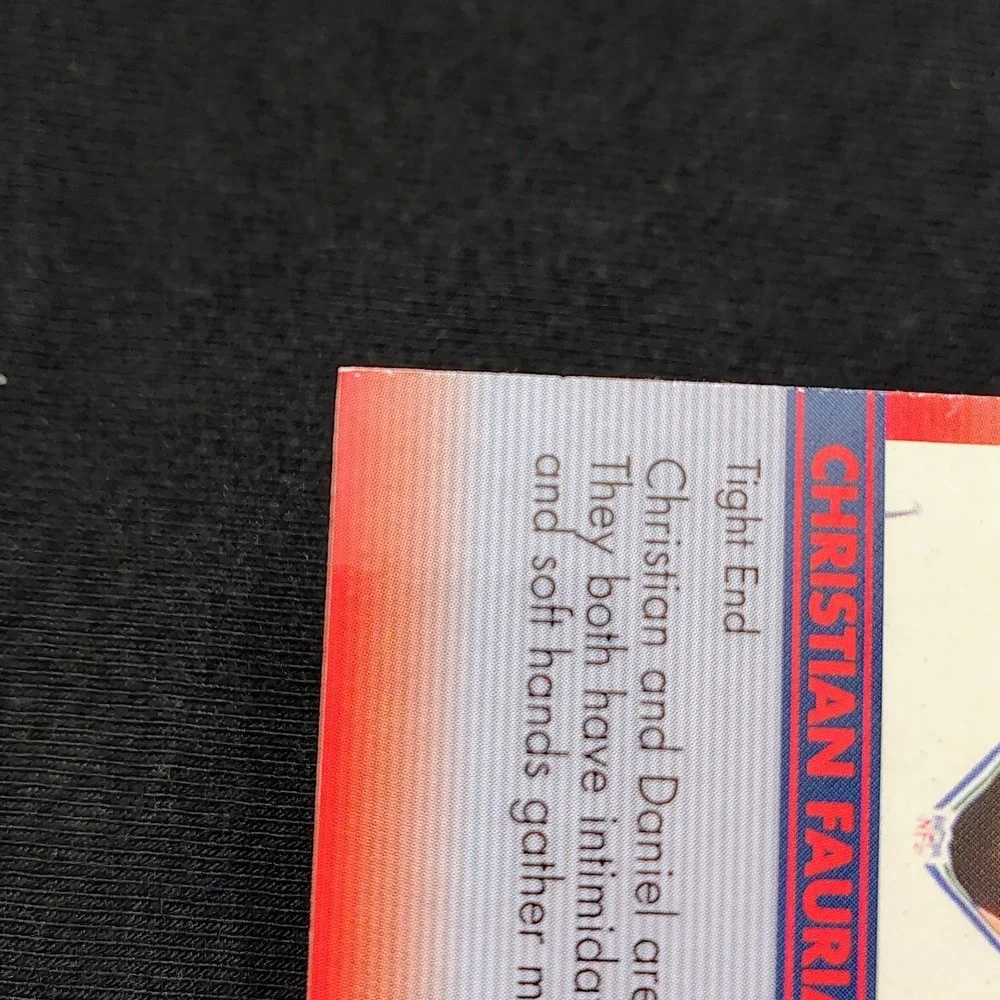 2002 Private Stock‎ Titanium Red 204/275 Christian Fauria Daniel Graham #144 NFL